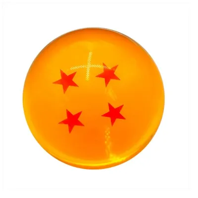 Esfera de Cristal 4 Estrellas Dragon Ball figura coleccionable