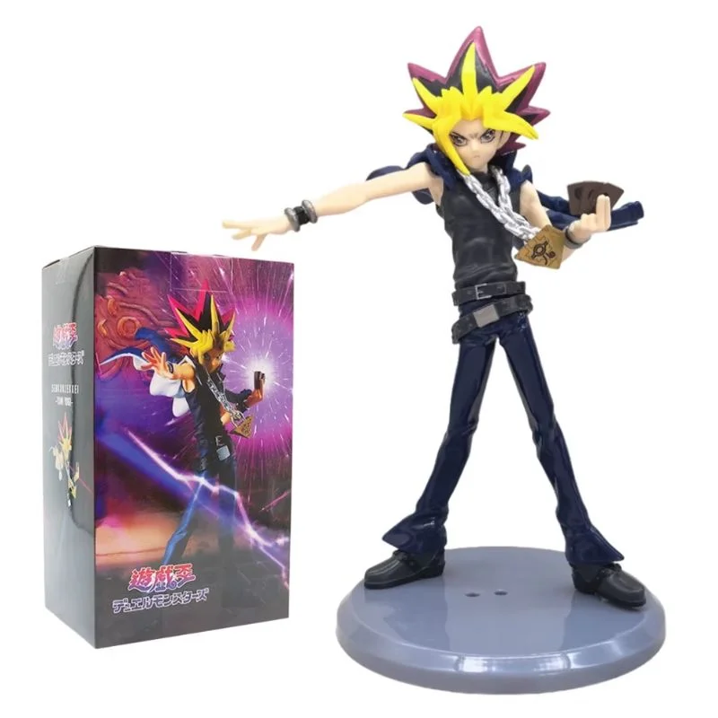 Figura Yami Yugi en pose de duelo Yu-Gi-Oh!