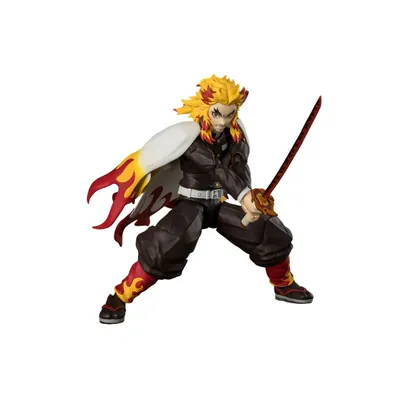 Figura Kyojuro Rengoku Kimetsu no Yaiba con katana