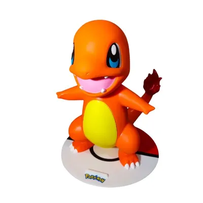 Figura Charmander naranja con vientre amarillo — Pokémon