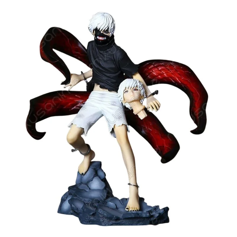 Figura Ken Kaneki dos cabezas con tentáculos Tokyo Ghoul