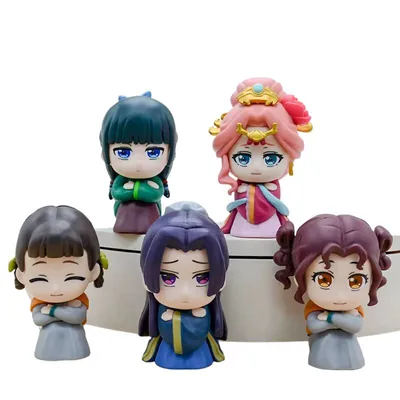 Set de 5 figuras chibi Los Diarios de la Boticaria