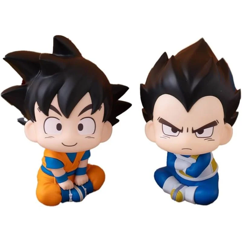 Set de figuras Goku y Vegeta Dragon Ball Daima estilo chibi