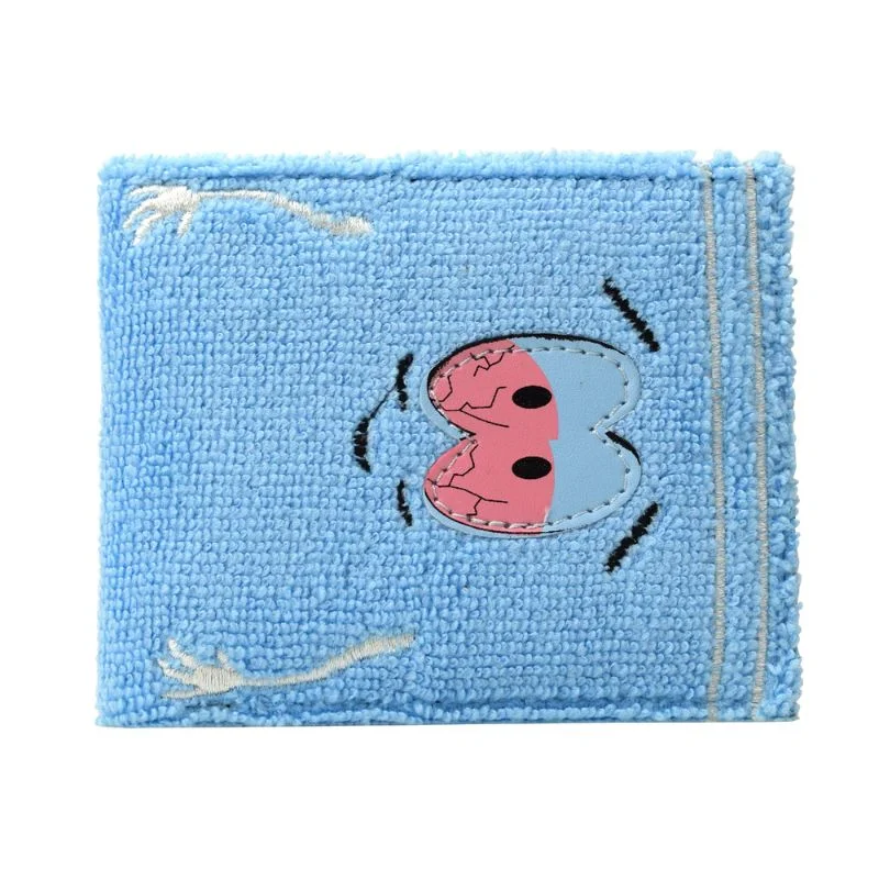Billetera Towelie South Park de tela azul con bordado