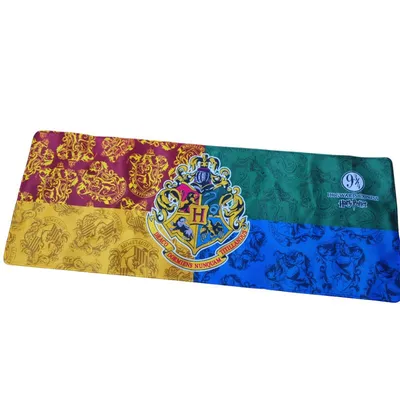 Tapete ratón Hogwarts Harry Potter grande con escudo y colores casa