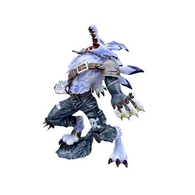 Figura WereGarurumon Digimon digievolucionado de Gabumon