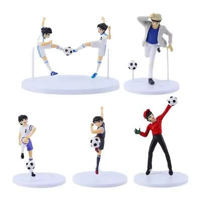 Set de 6 figuras Capitán Tsubasa Super Campeones Anime