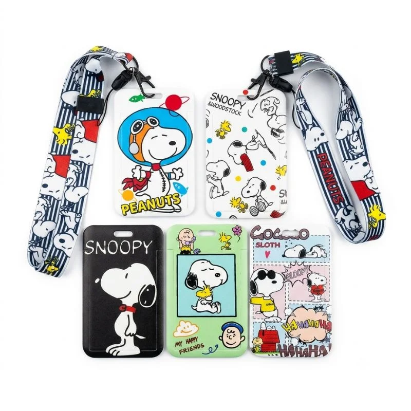 Lanyards Snoopy Peanuts con diseños astronauta y personajes