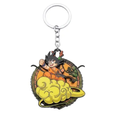 Llavero giratorio Goku en nube voladora Dragon Ball