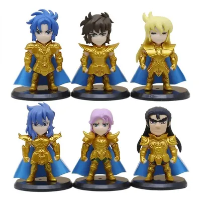 Figuras Caballeros de Oro Los Caballeros del Zodiaco armadura dorada