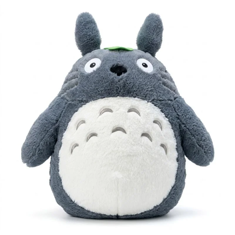Bolso peluche Totoro gris y blanco Studio Ghibli