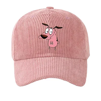 Gorra rosa Coraje el Perro Cobarde