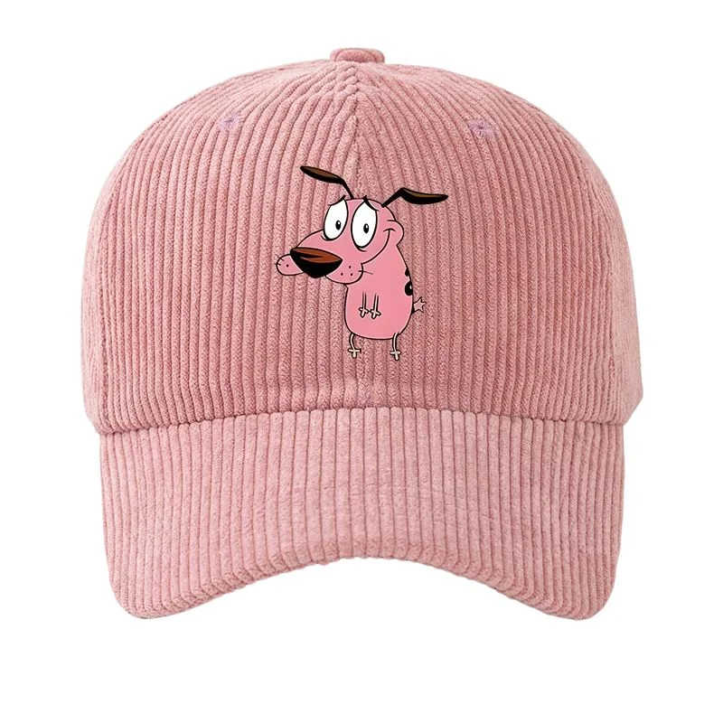 Gorra rosa Coraje el Perro Cobarde