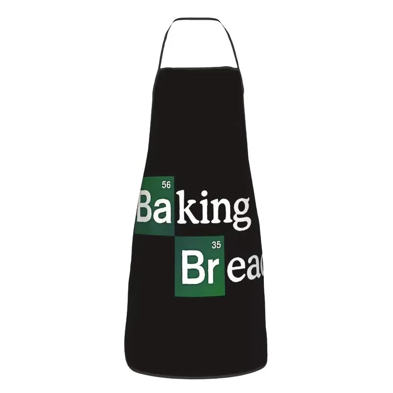 Delantal negro Breaking Bad con diseño Baking Bread