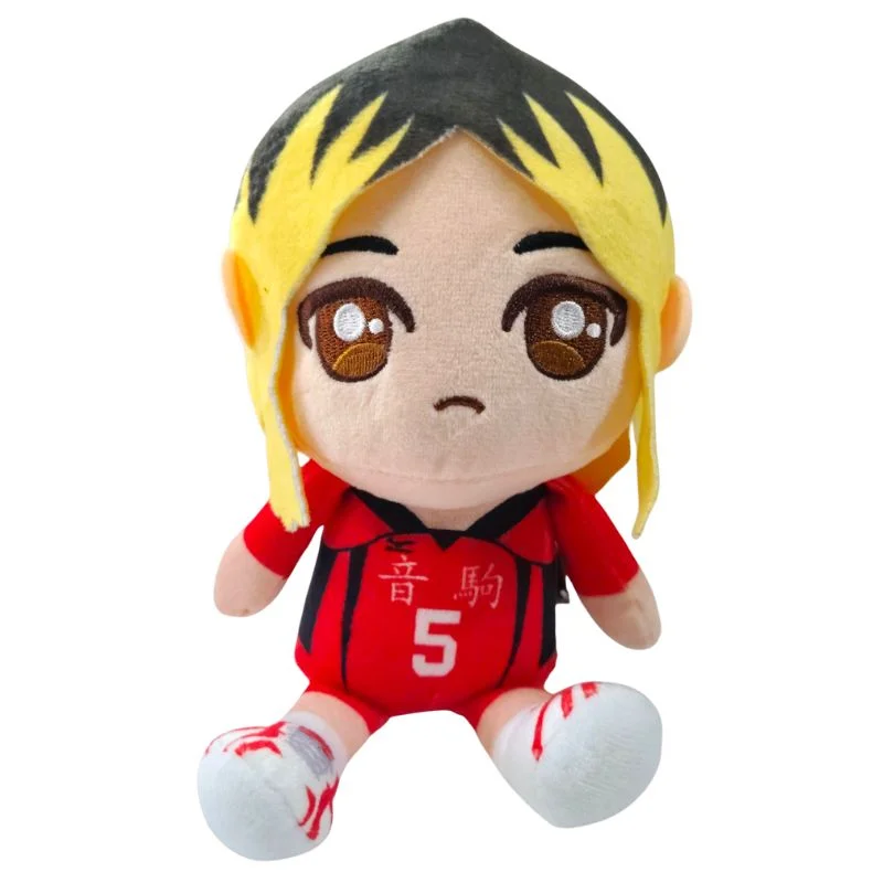 Peluche Kenma Kozume Haikyuu uniforme rojo número 5