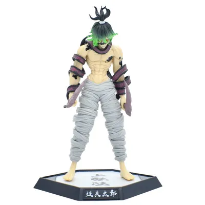 Figura Gyutaro Sexta Luna Superior Kimetsu no Yaiba con base