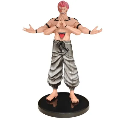Figura Ryomen Sukuna con múltiples brazos de Jujutsu Kaisen