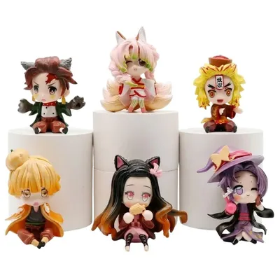 Figuras Kimetsu no Yaiba Halloween colección aleatoria