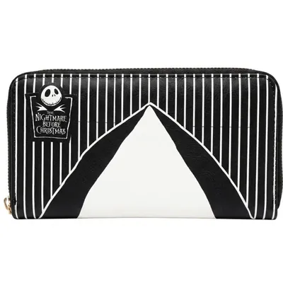 Billetera Jack Skellington con traje de rayas — El Extraño Mundo de Jack