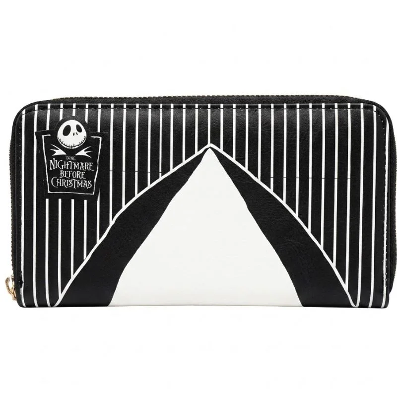 Billetera Jack Skellington con traje de rayas — El Extraño Mundo de Jack
