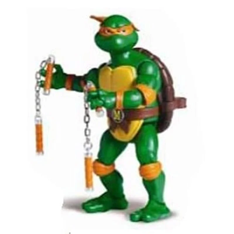 Figura de acción Miguel Ángel Tortugas Ninja con nunchakus