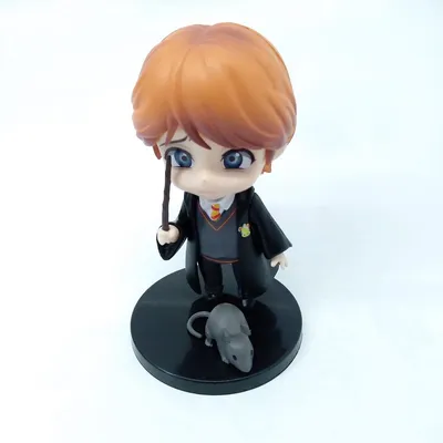 Figura Nendoroid Ron Weasley con Scabbers de Harry Potter