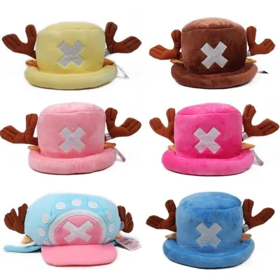 Gorros peluche Tony Tony Chopper One Piece en varios colores