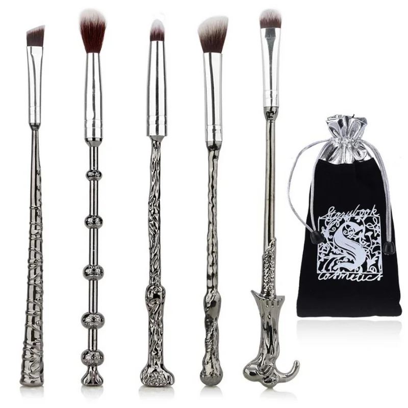 Set de brochas maquillaje varitas mágicas Harry Potter